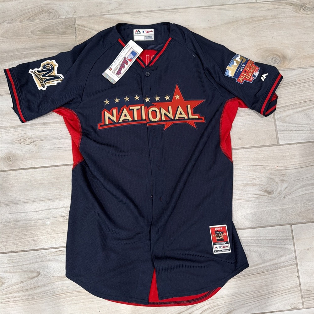 MAJESTIC 2014 MLB ALL STAR NATIONAL LEAGUE JERSEY Fransisco Rodriguez Brewers 44